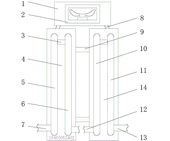 煤粉提升機(jī)專用冷卻機(jī)構(gòu)技術(shù)改進(jìn)及原理
